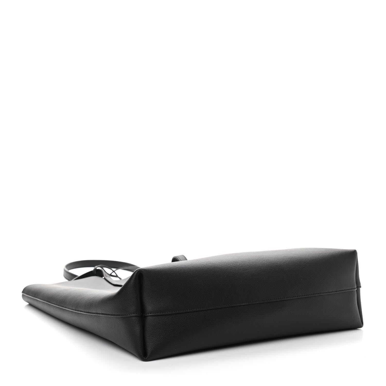 Saint Laurent Calfskin North-South Shopping Tote Black 5 of 10