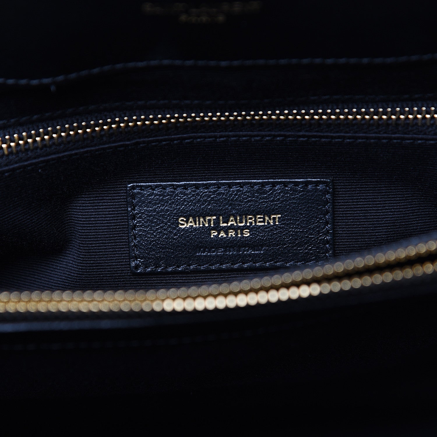 Saint Laurent Calfskin Y Quilted Monogram Medium Loulou Chain Satchel Black 7 of 10