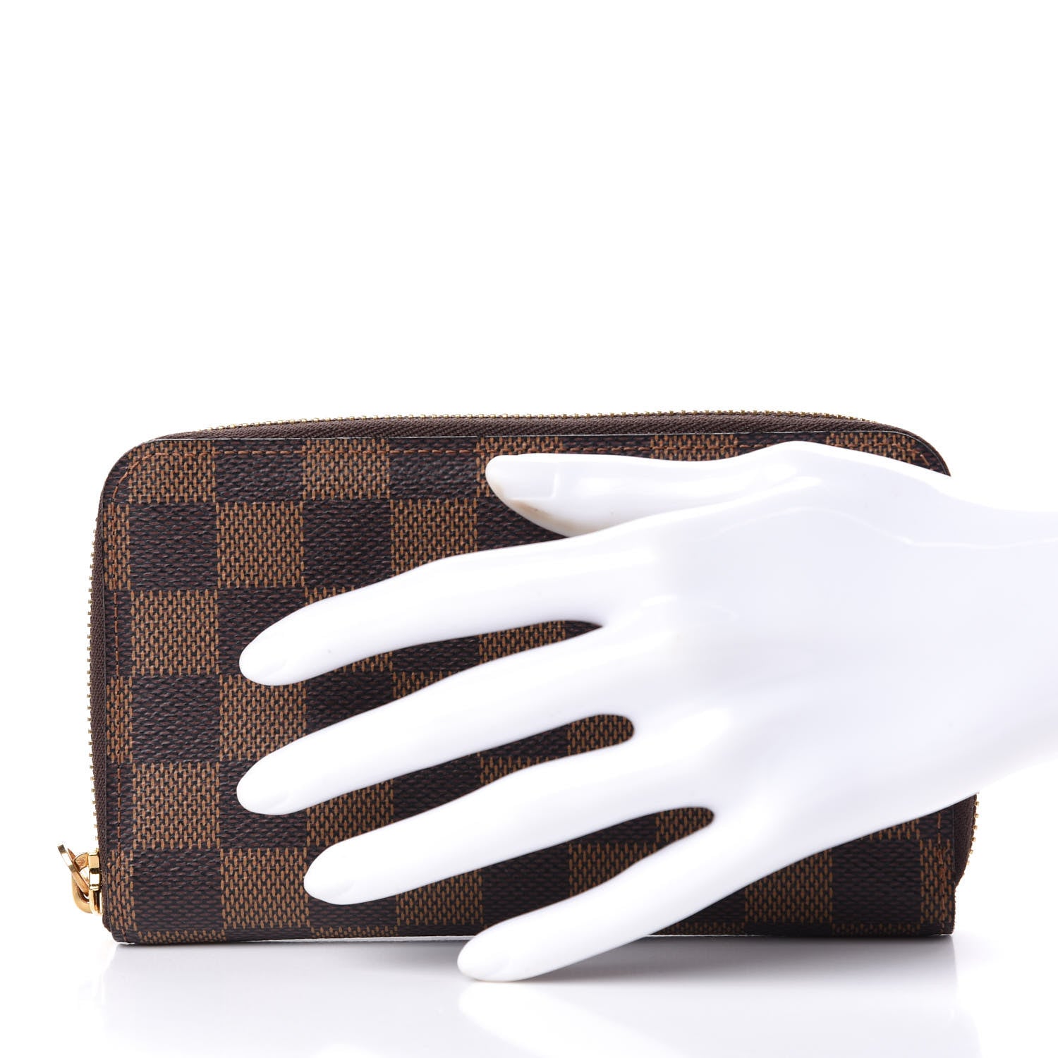Louis Vuitton Damier Ebene Zippy Compact Wallet 3 of 10