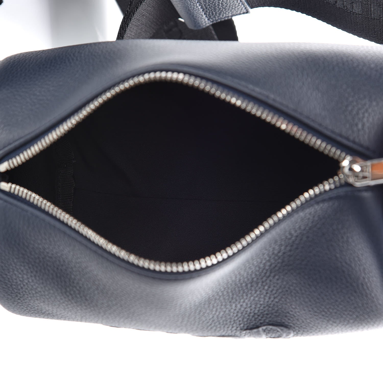 Christian Dior HOMME Grained Calfskin Mens Roller Messenger Blue 5 of 8