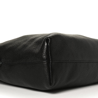 Prada Vitello Daino Tote Black 10 of 13