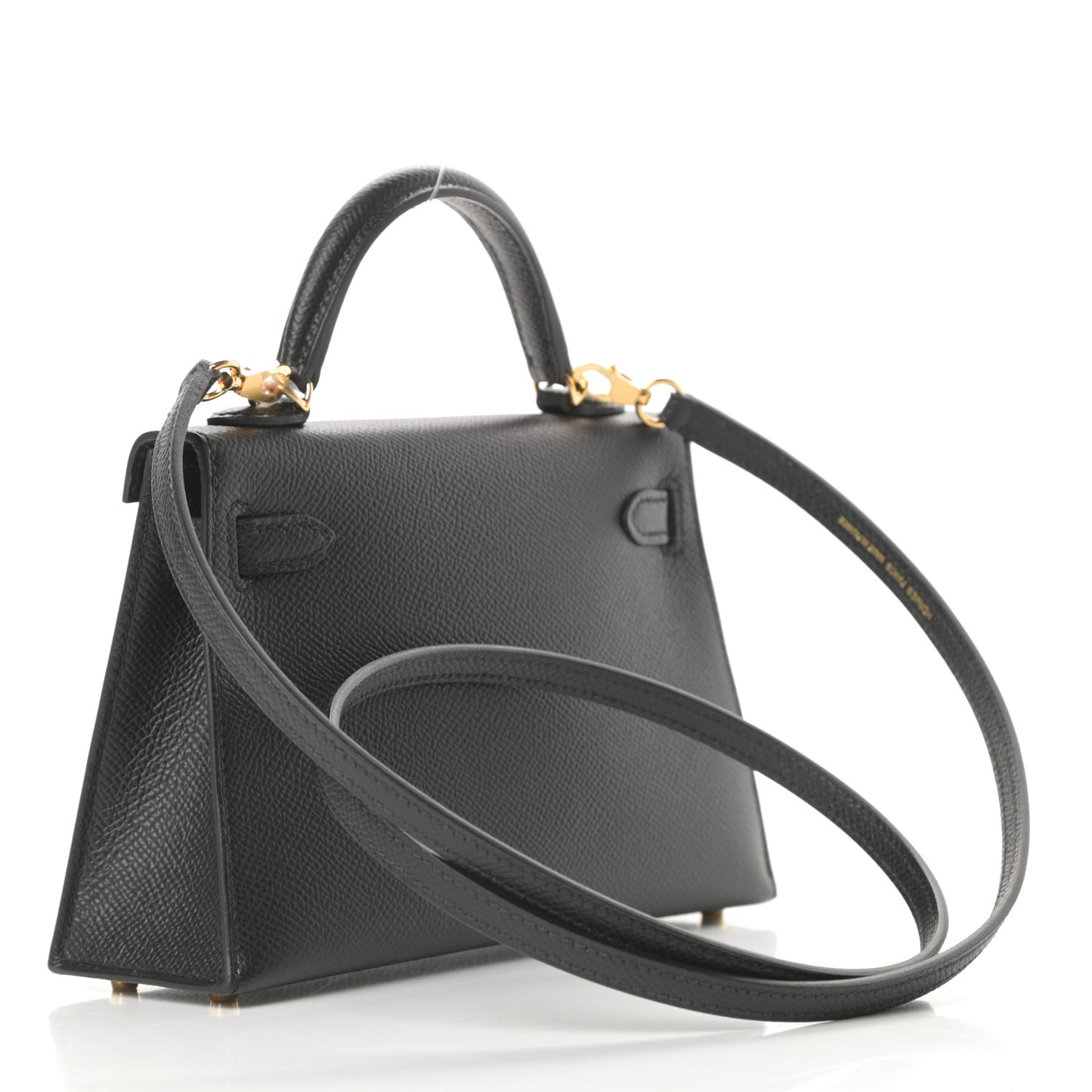 Epsom Mini Kelly Sellier 20 Black