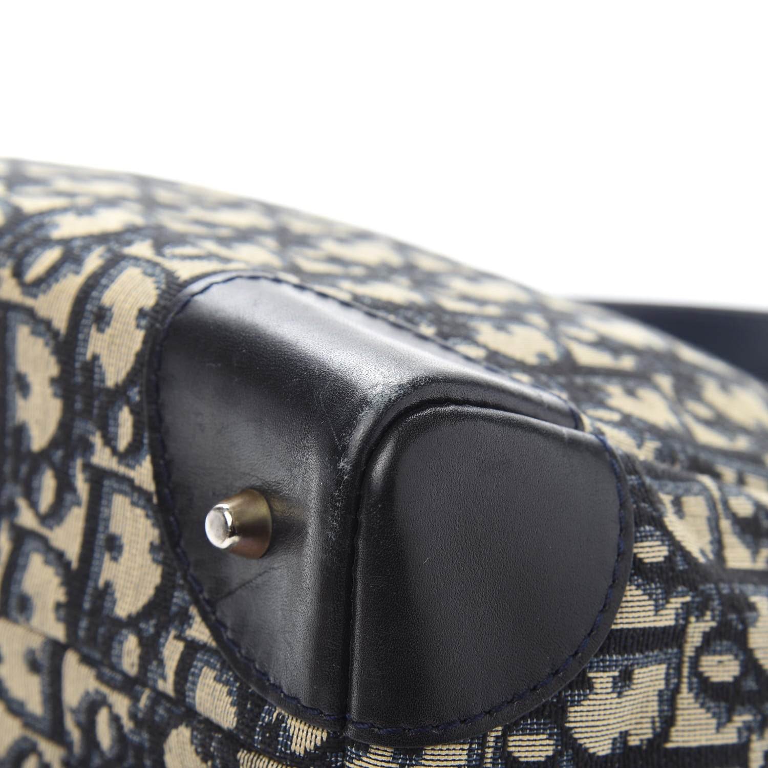 Christian Dior Monogram Shoulder Bag Blue 11 of 13