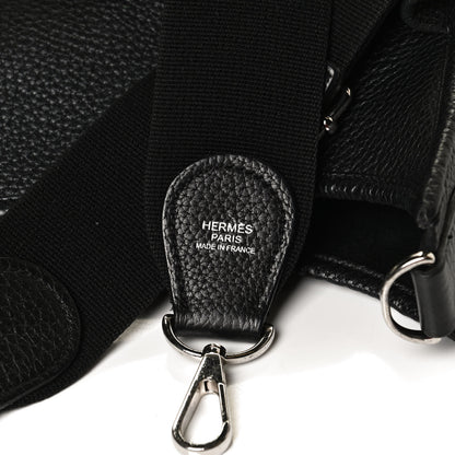 Hermes Taurillon Clemence Evelyne III GM Black 11 of 12