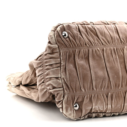 Prada Nappa Gaufre Tote Ghiaccio 10 of 12