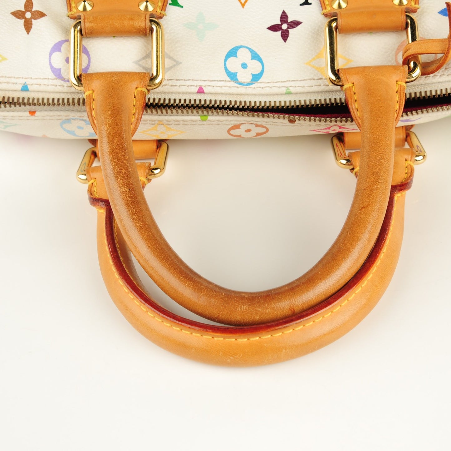 Monogram Multicolor Speedy 30 White