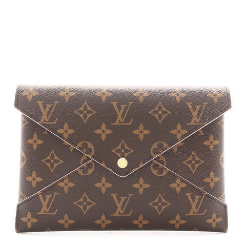 Monogram Large Kirigami Pochette Insert Rose Ballerine