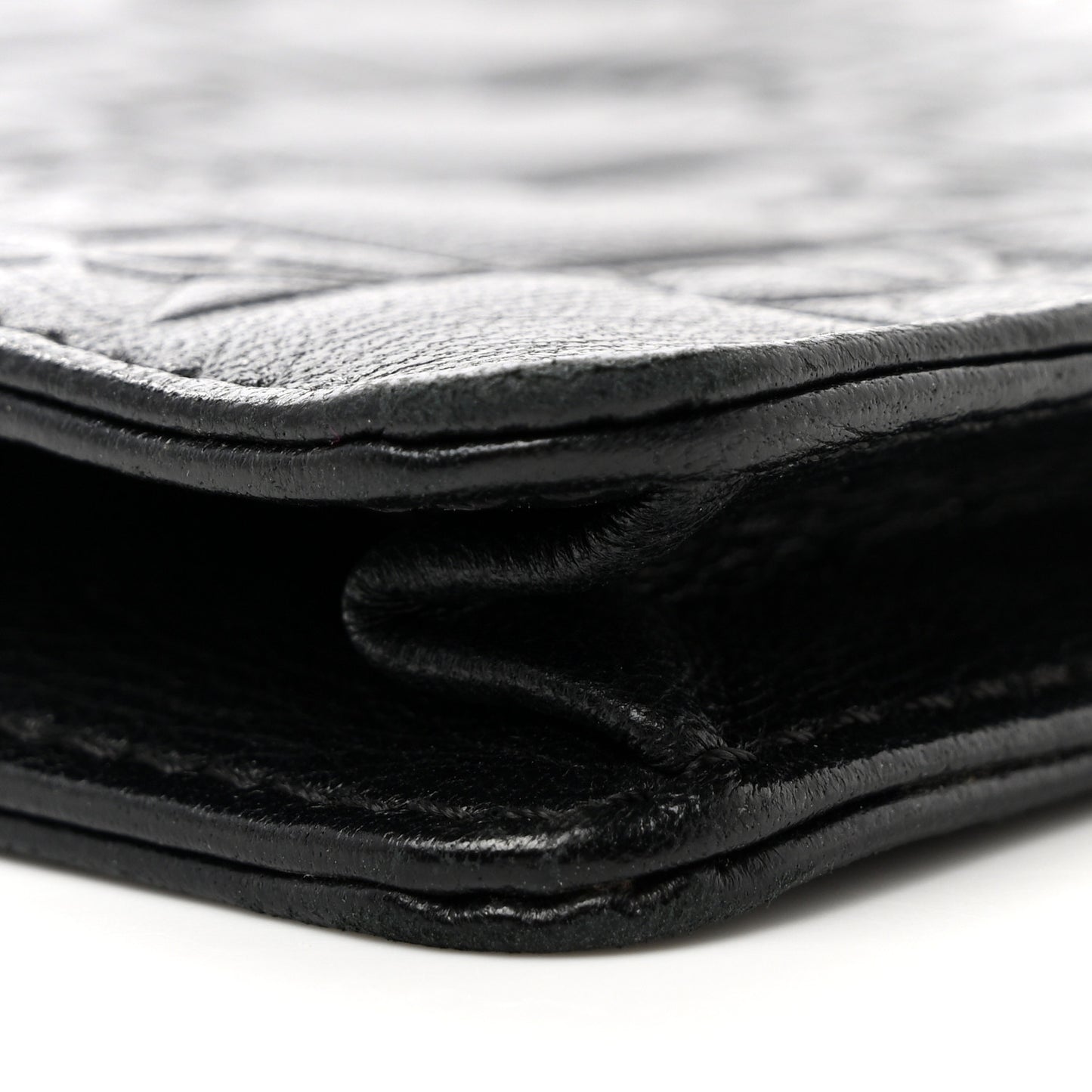 Lambskin Precious Symbols Pochette Black