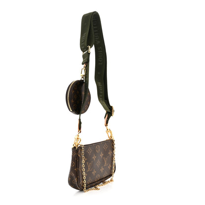 Louis Vuitton Monogram Multi Pochette Accessories Mini Pochette Kaki 3 of 9