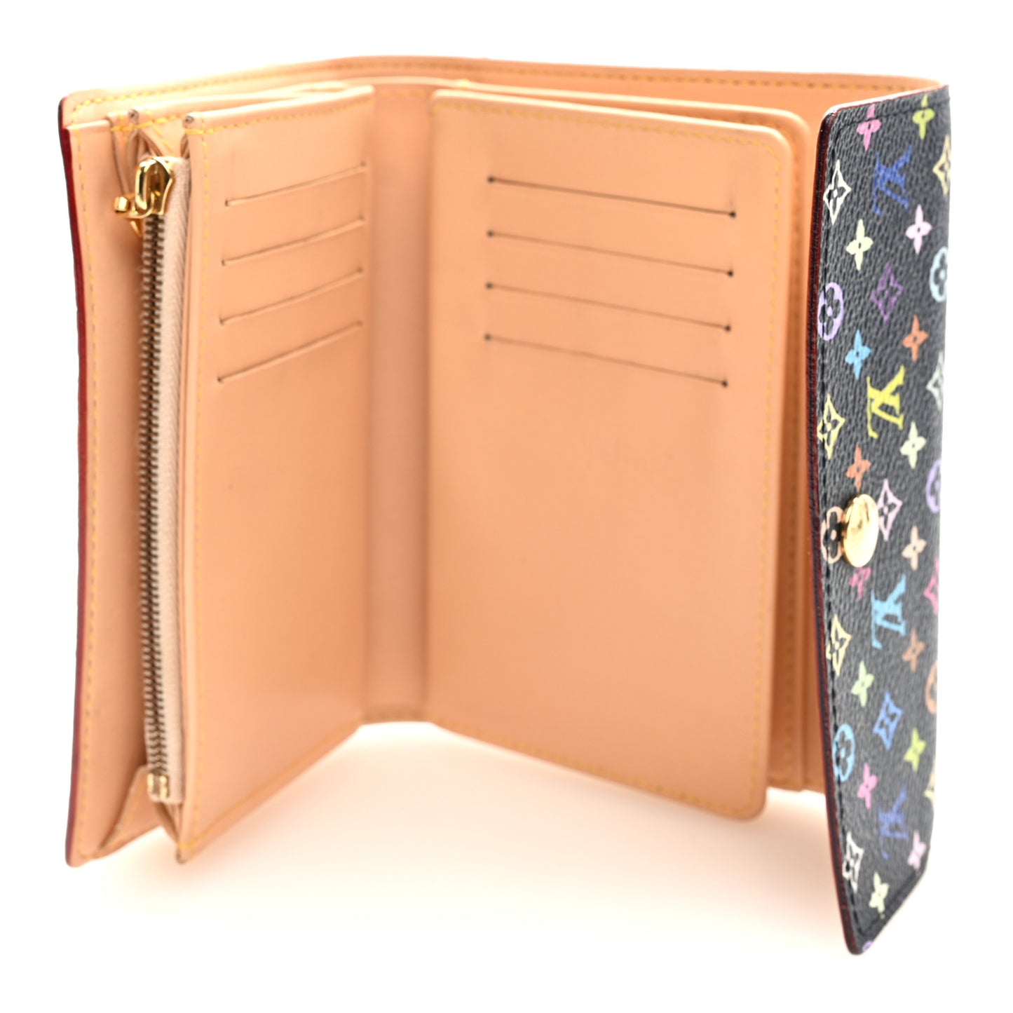 Monogram Multicolor Alexandra Wallet Black