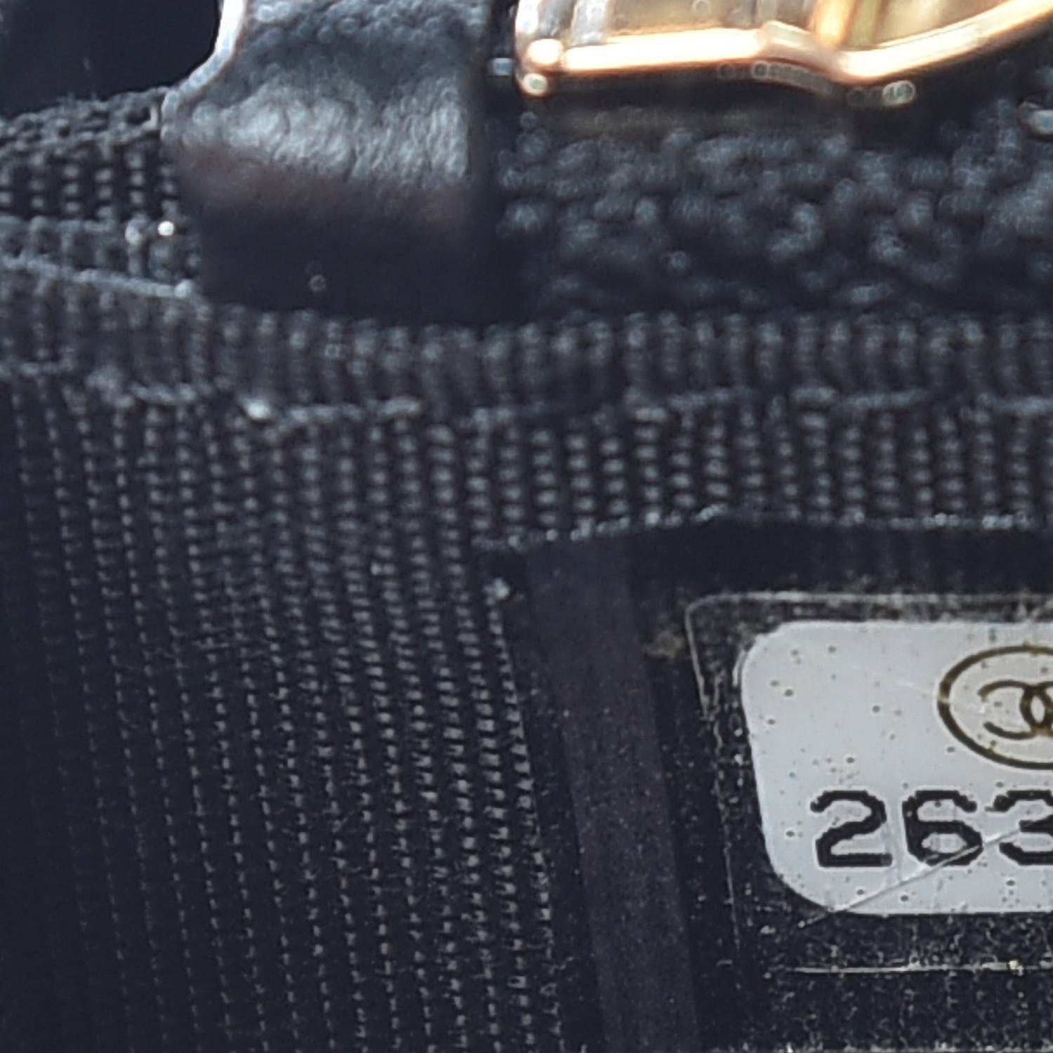Chanel Caviar Quilted Small Filigree Zip Around Wallet Beige Black 8 of 8