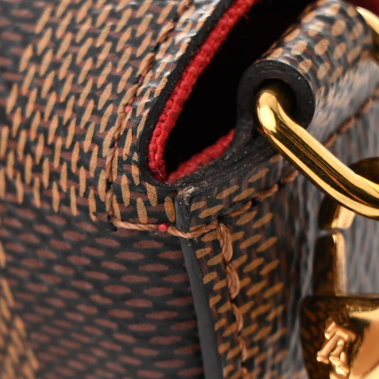 Damier Ebene Pochette Felicie Chain Wallet