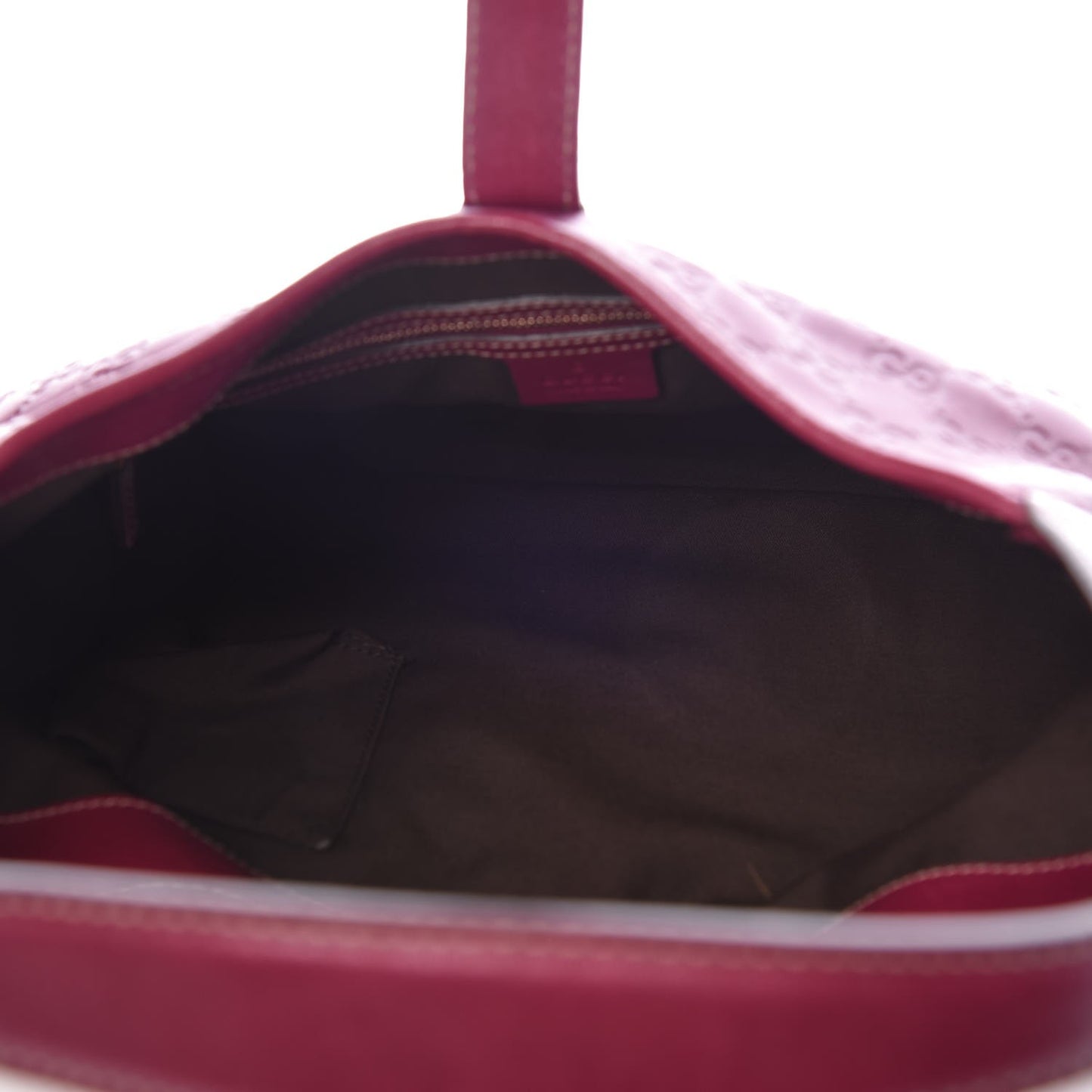 Guccissima Medium Jackie O Bouvier Hobo Purple