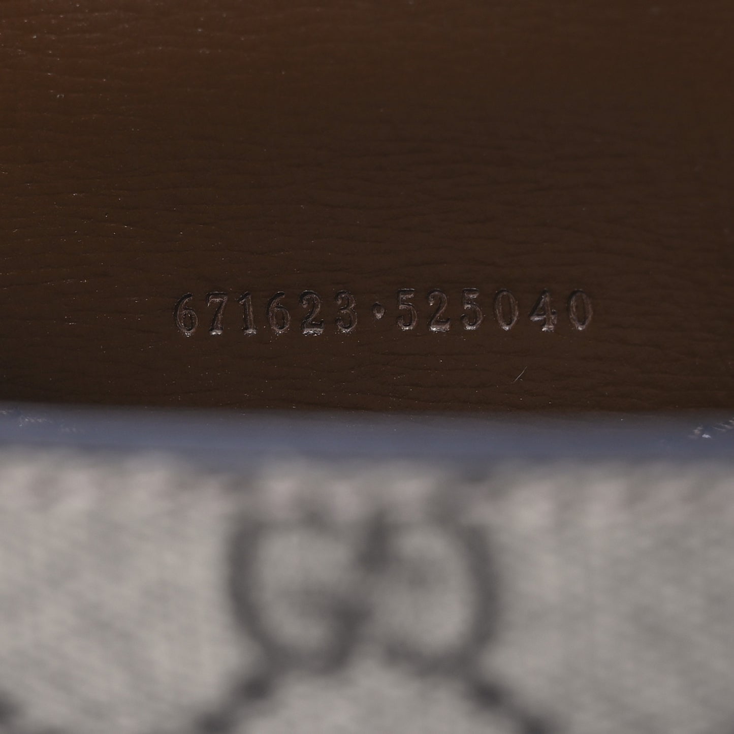 GG Supreme Monogram Azalea Calfskin Mini Retro Interlocking G Tote Bag Beige Ebony Brown Sugar