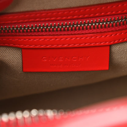 Givenchy Shiny Lord Calfskin Mini Antigona Red 6 of 10