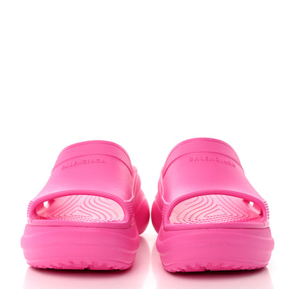 Balenciaga X CROCS Rubber Womens Pool Slides 38 Pink 2 of 10