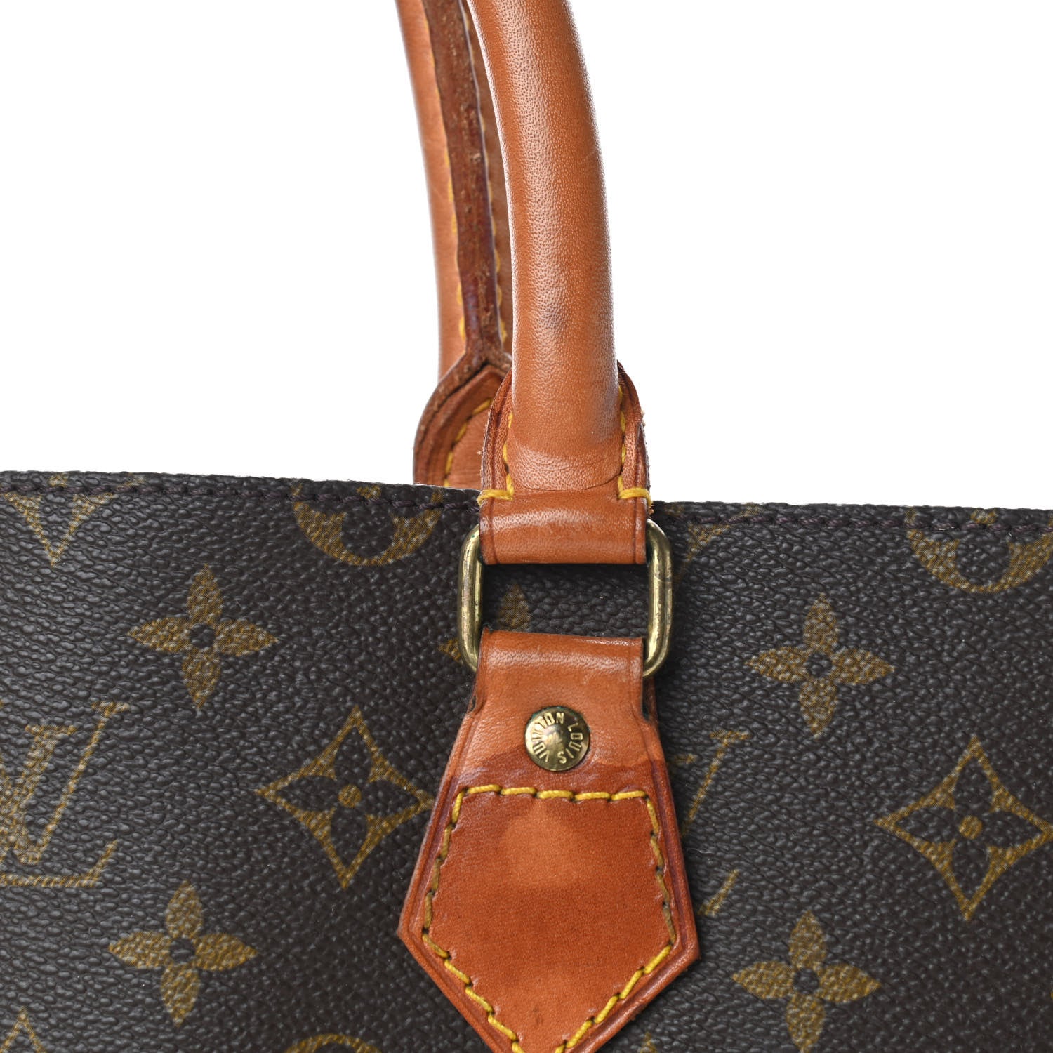 Louis Vuitton Monogram Sac Plat 14 of 17