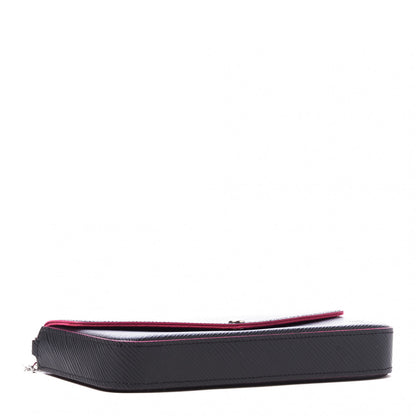 Louis Vuitton Epi Pochette Felicie Black Hot Pink 5 of 10