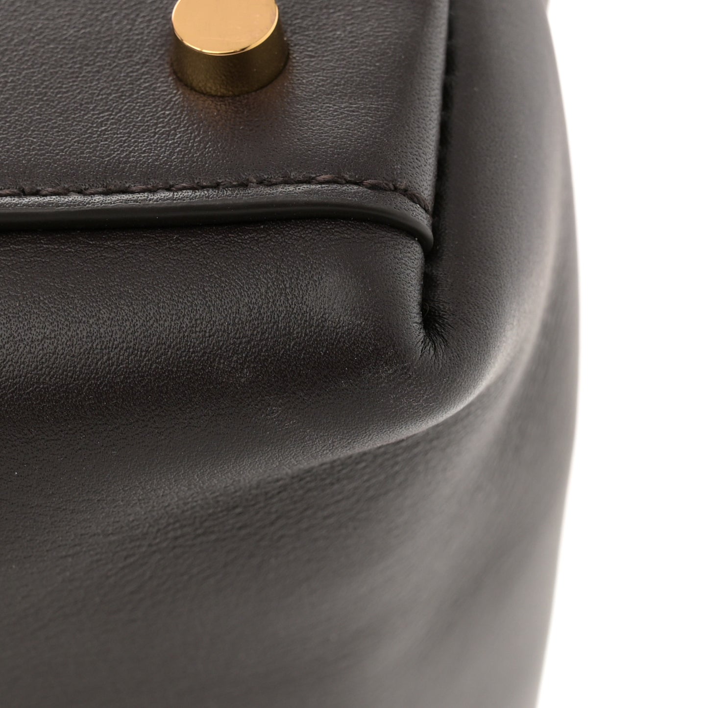Silky Calfskin Medium Andiamo Shoulder Bag Fondant