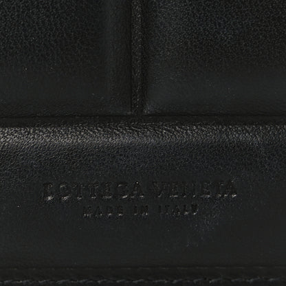 Bottega Veneta Calfskin Padded Paper Bi-Fold Wallet Black 6 of 8