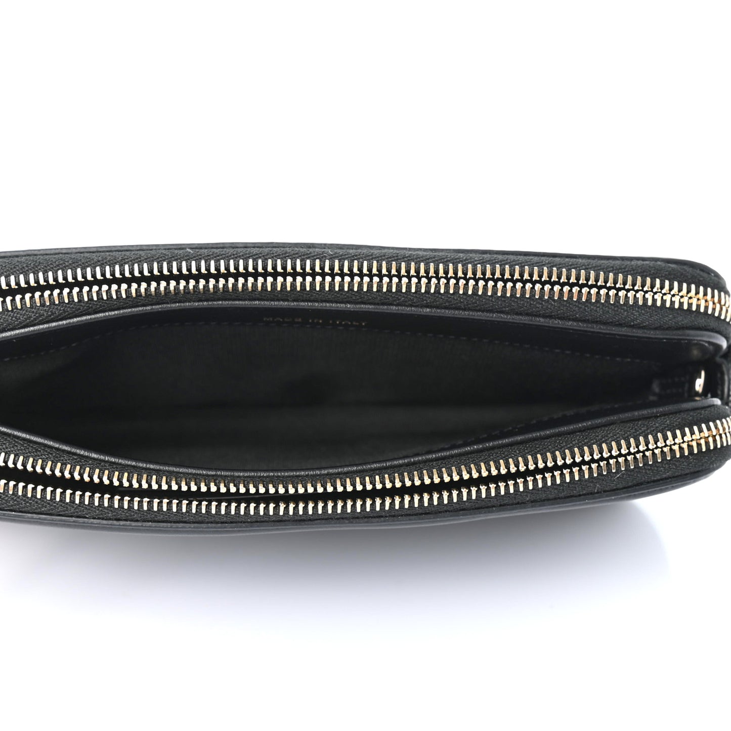 Caviar Quilted CC Filigree Clutch With Chain Black