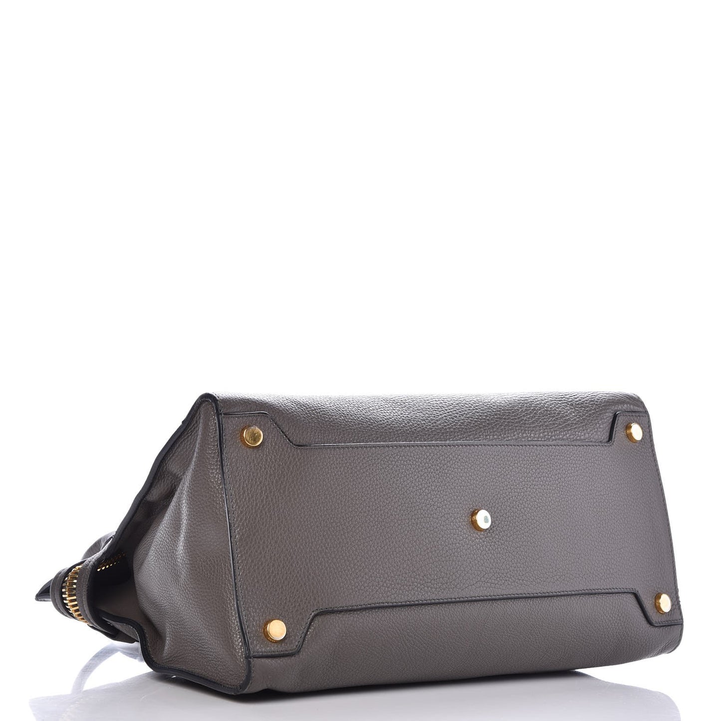 Grained Calfskin Tote Graphite