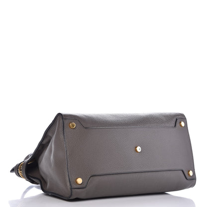 Tom Ford Grained Calfskin Tote Graphite 4 of 19