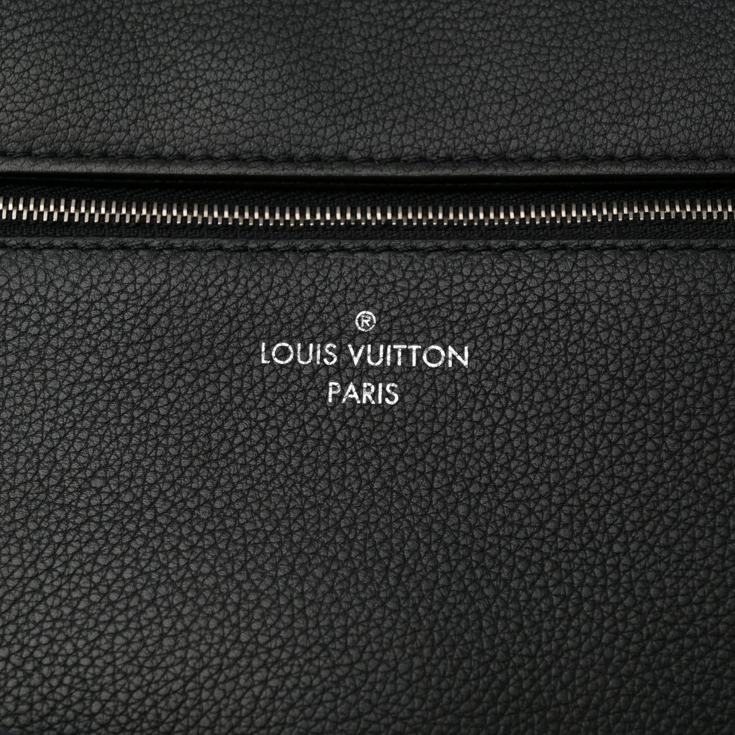 Soft Calfskin My Lockme Top Handle Vanille Black