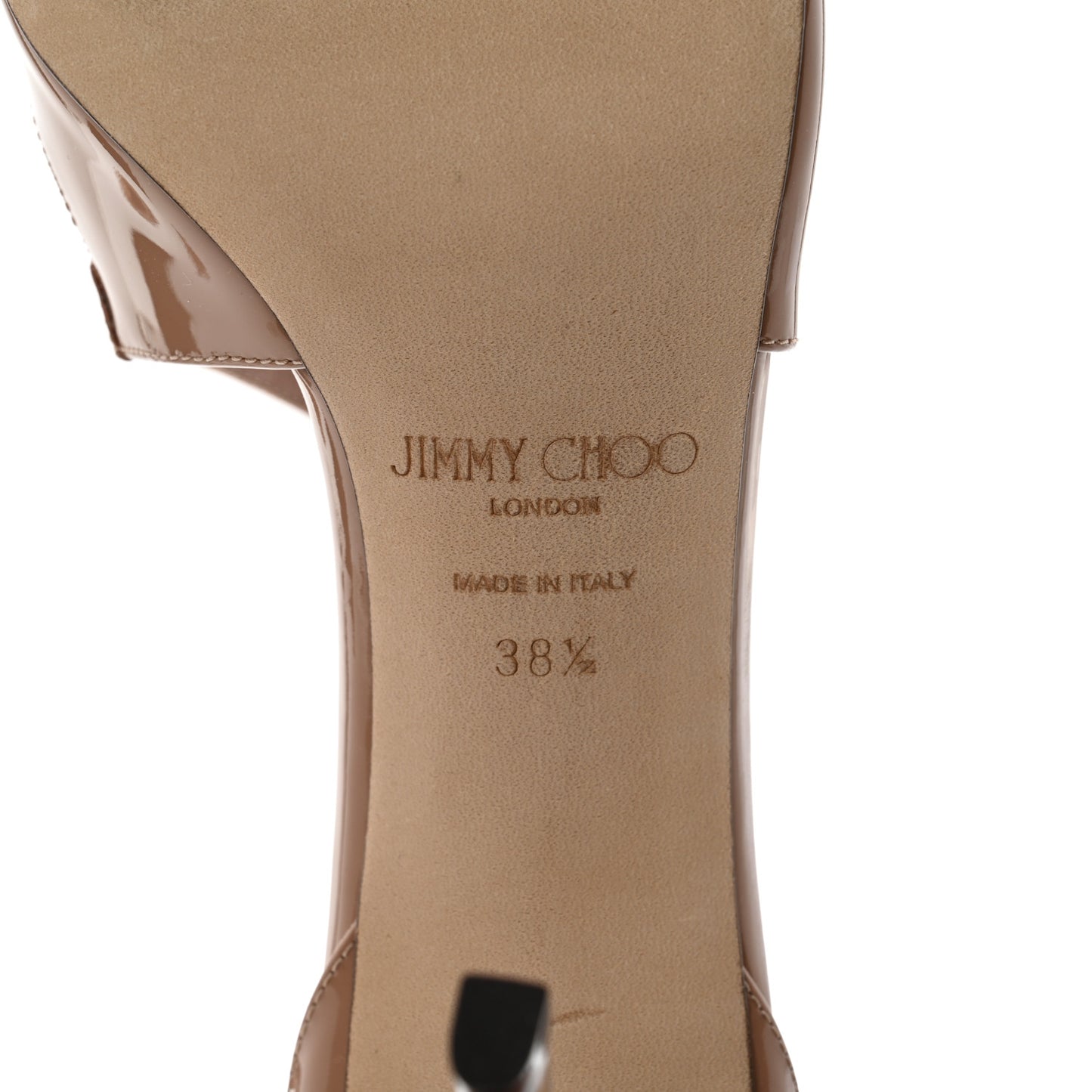 Patent Azia 95 Strap Sandals 38.5 Ballet Pink
