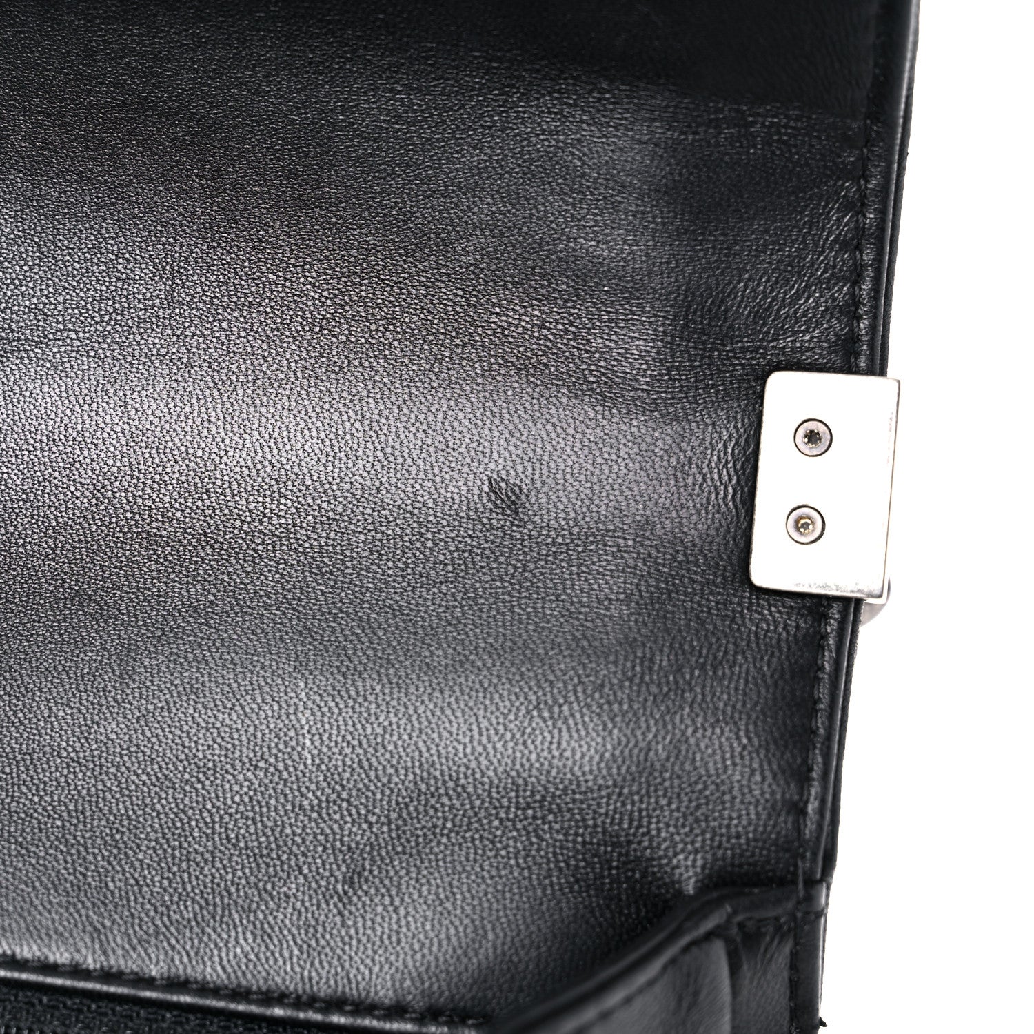 Chanel Lambskin Quilted New Medium Boy Flap Black 17 of 25