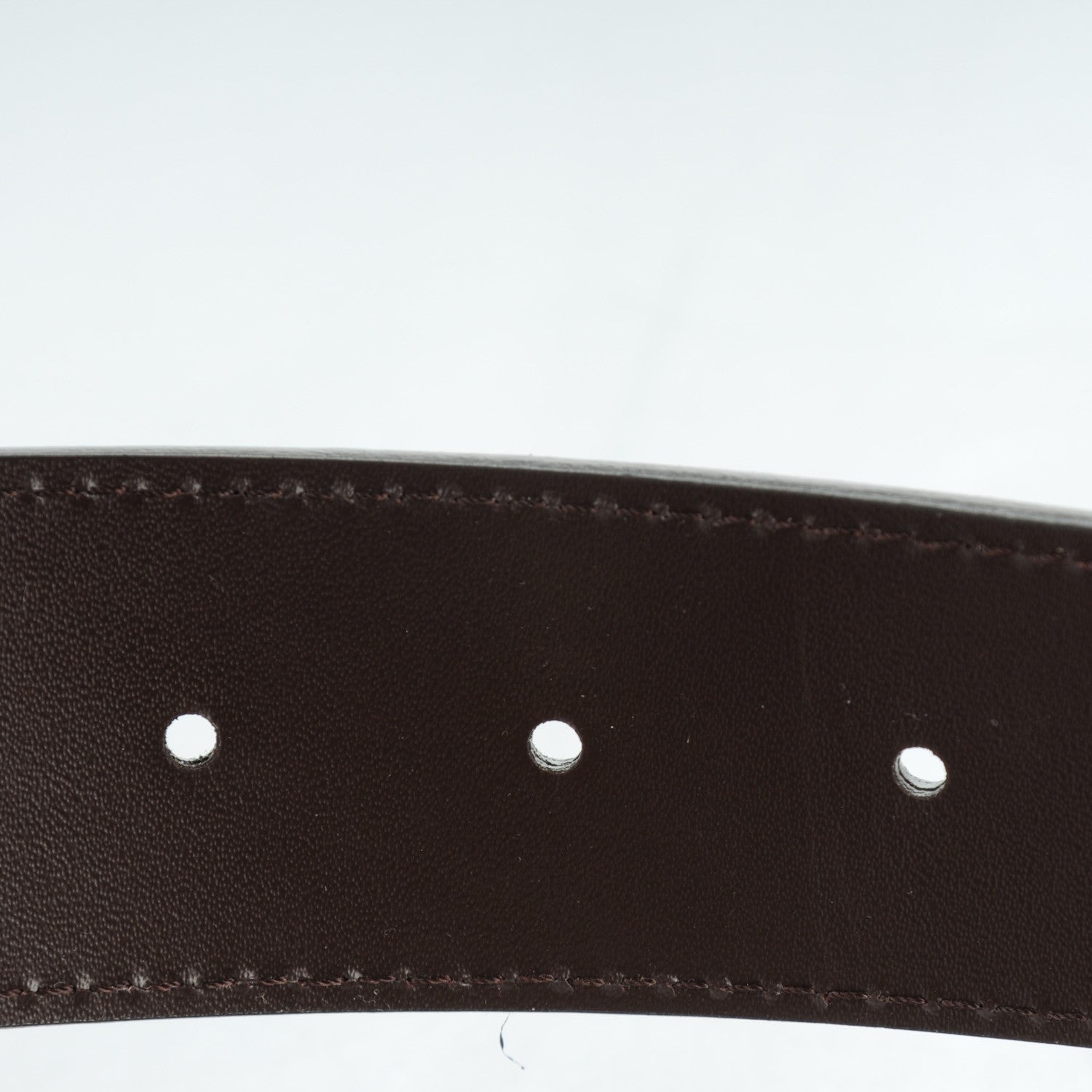 Louis Vuitton Damier Ebene LV Initiales Belt 90 36 6 of 8