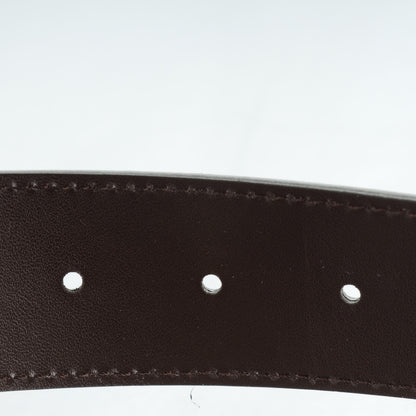 Louis Vuitton Damier Ebene LV Initiales Belt 90 36 6 of 8