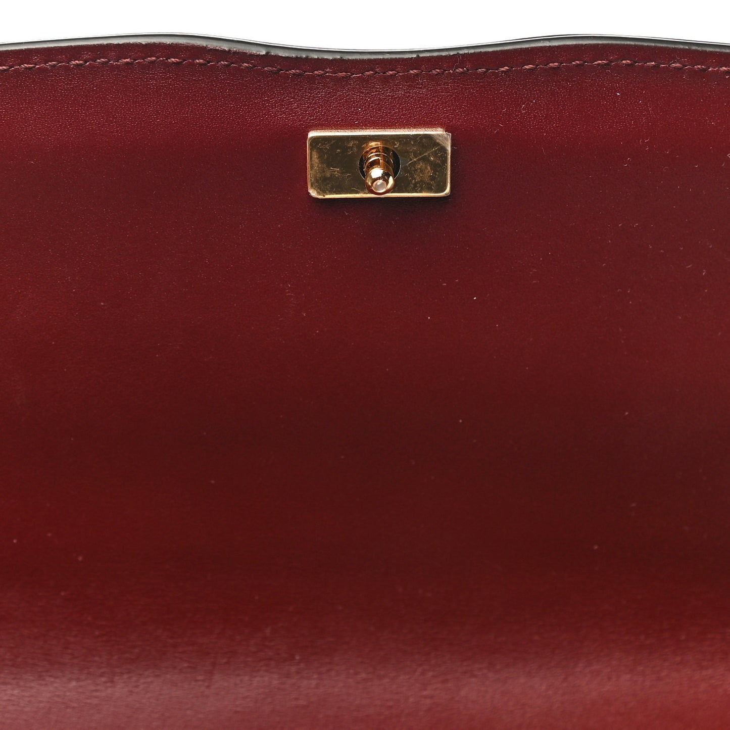 Smooth Calfskin Small Zumi Shoulder Bag Vintage Bordeaux