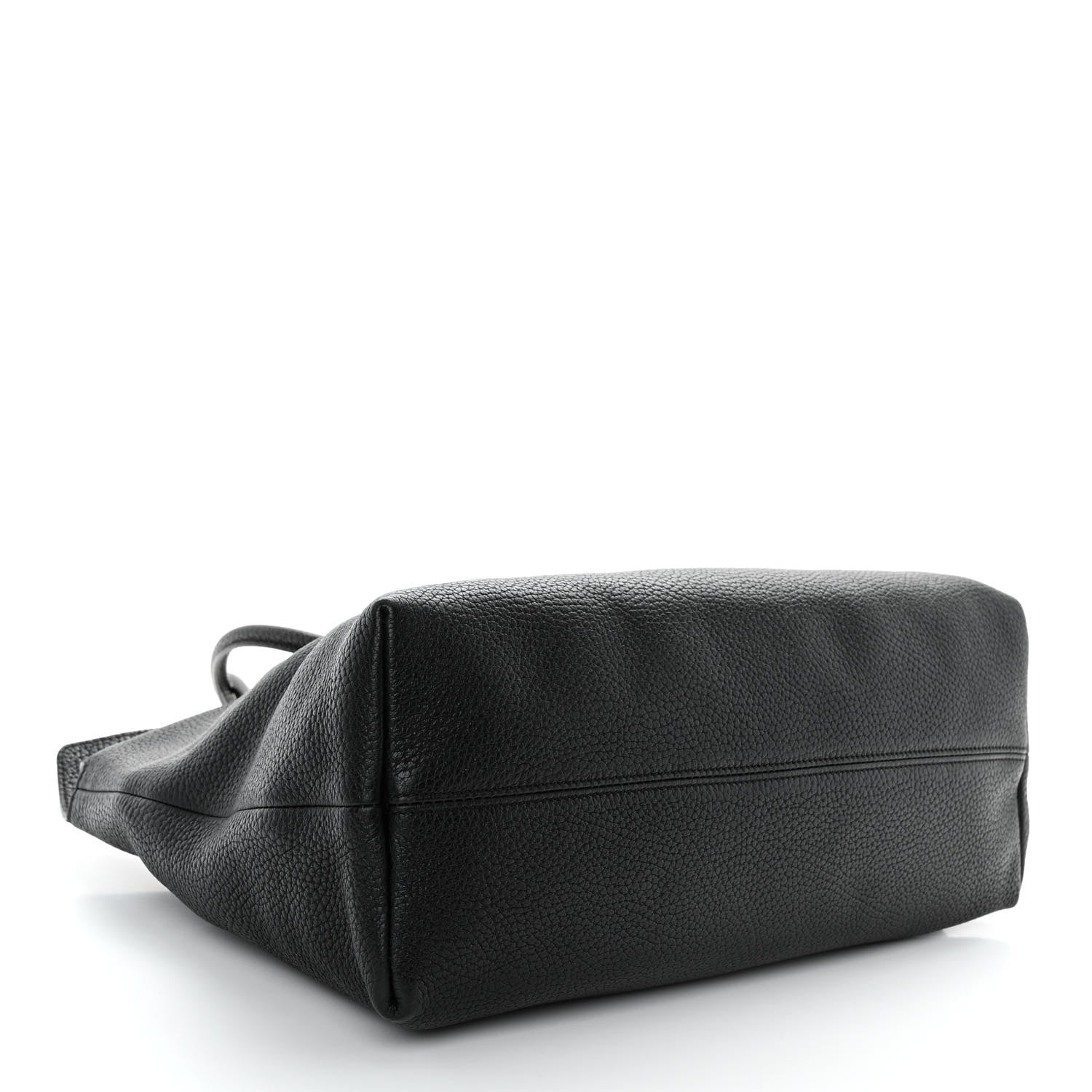 Burberry London Grainy Calfskin Medium Baynard Tote Black 5 of 12