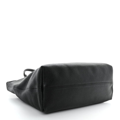 Burberry London Grainy Calfskin Medium Baynard Tote Black 5 of 12