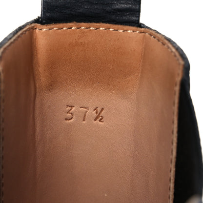 Bottega Veneta Calfskin The Lug Chelsea Boots 37.5 Black 8 of 14
