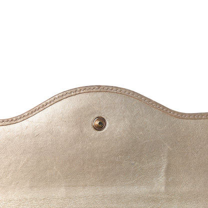 Gucci Monogram Margaux Calfskin Sukey Continental Wallet Beige Ebony Golden Beige 8 of 15