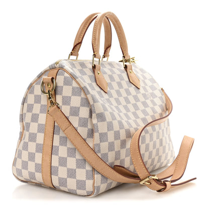 Louis Vuitton Damier Azur Speedy Bandouliere 30 3 of 9