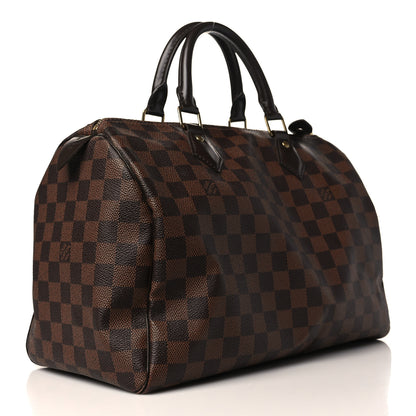 Louis Vuitton Damier Ebene Speedy 30 3 of 8