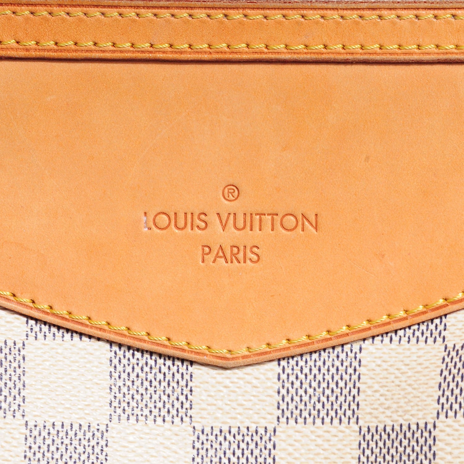 Louis Vuitton Damier Azur Siracusa MM 7 of 9