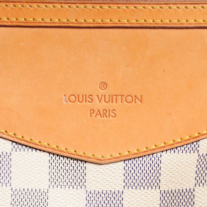 Louis Vuitton Damier Azur Siracusa MM 7 of 9