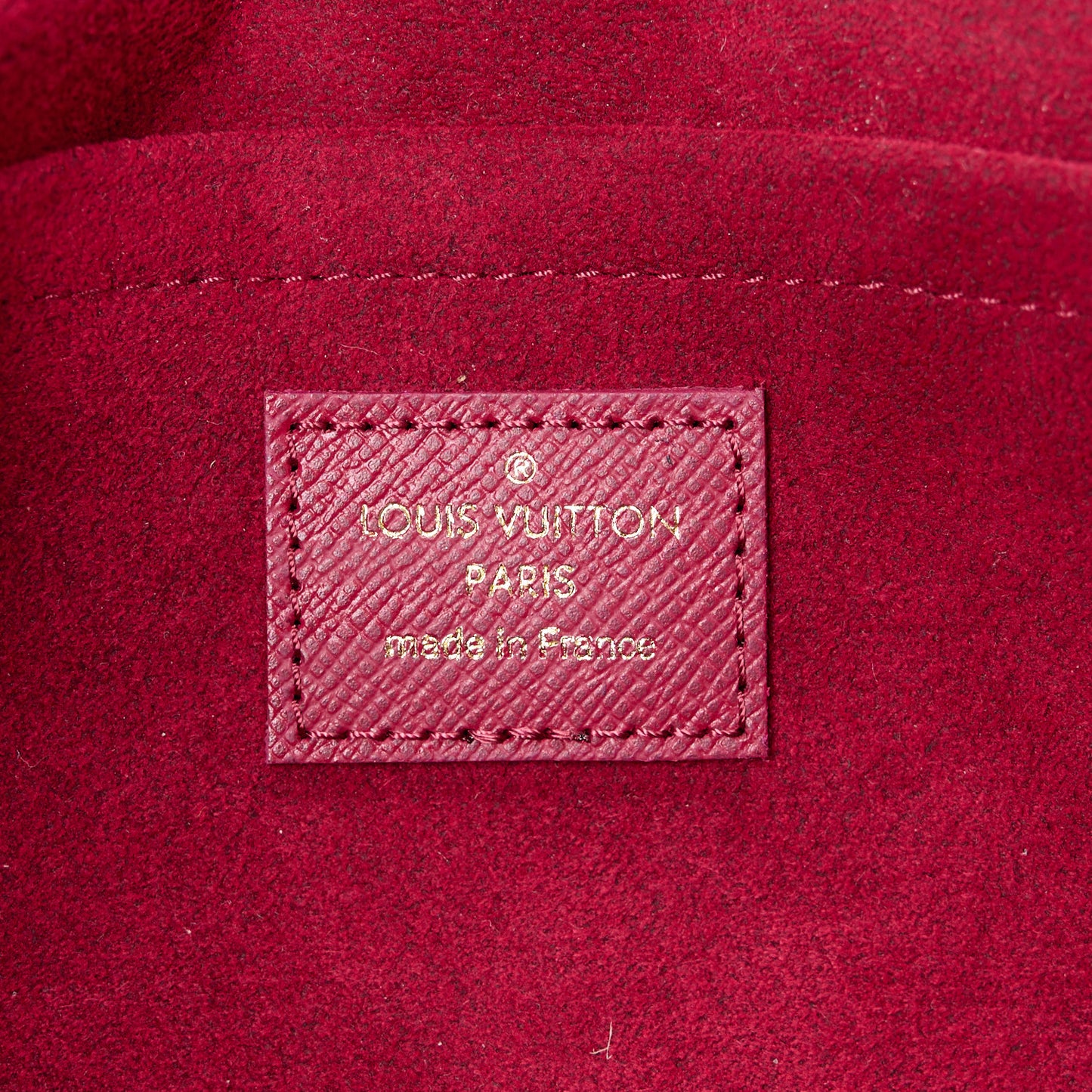 Monogram Pochette Felicie Chain Wallet Fuchsia