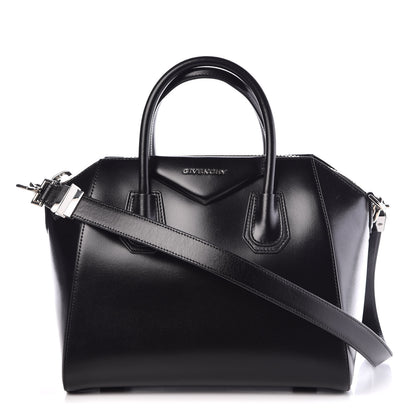 Givenchy Shiny Lord Calfskin Small Antigona Black 1 of 8