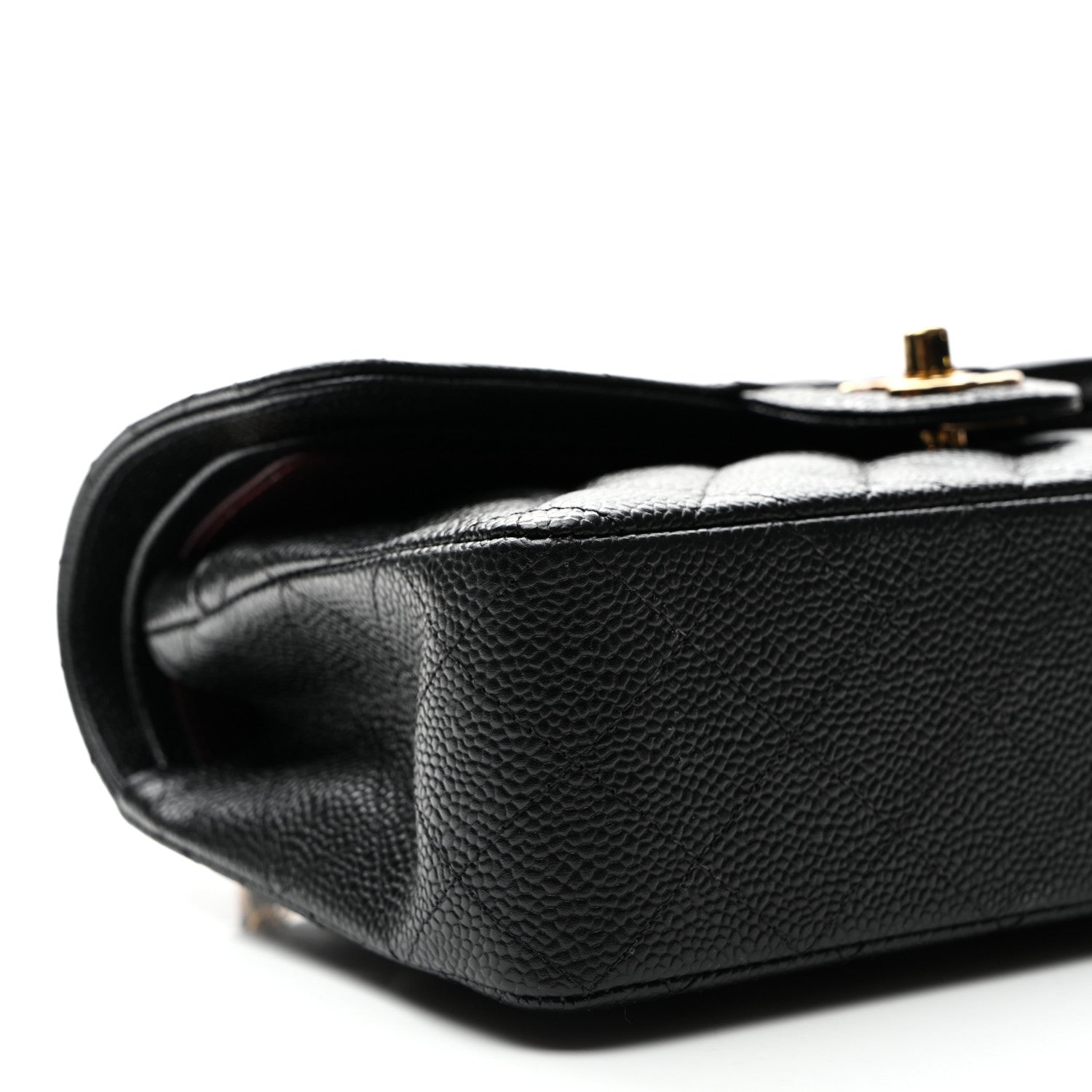 Chanel Caviar Quilted Small Double Flap Black 9 of 10