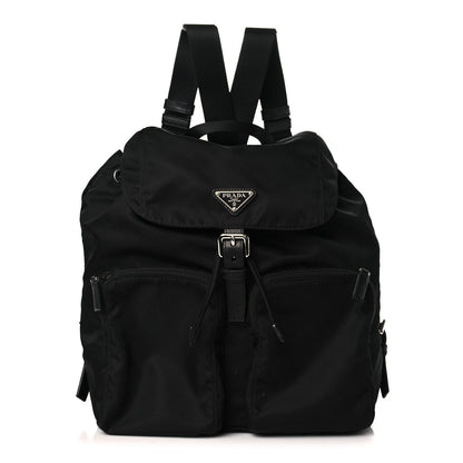 Prada Nylon Vela Large Backpack Black 1 of 8