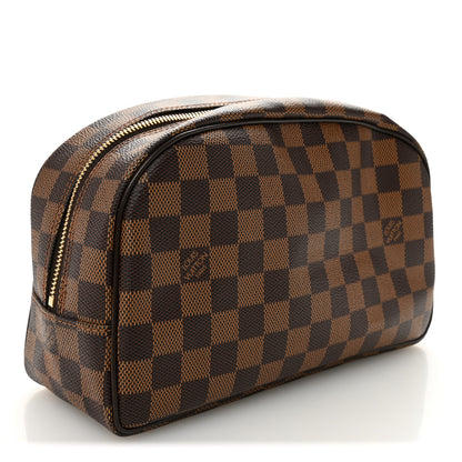 Louis Vuitton Damier Ebene Toiletry Bag 25 3 of 7