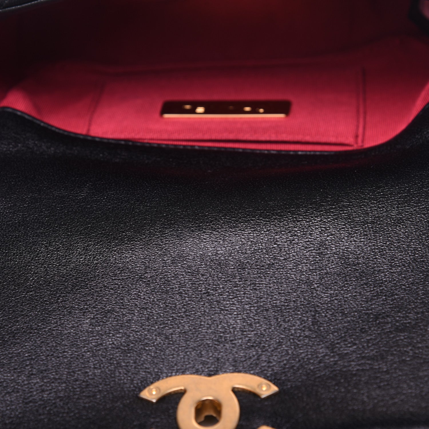 Chanel Lambskin Quilted 19 Waist Bag Black 10 of 13