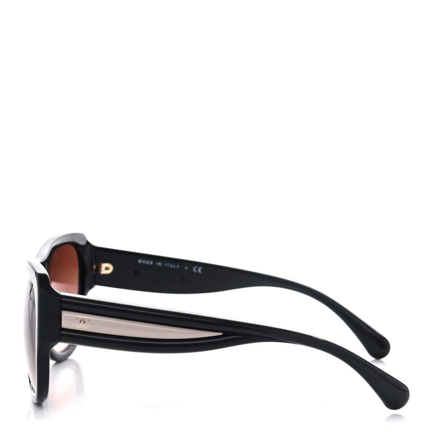Chanel CC Square Sunglasses 5310 Black 3 of 10