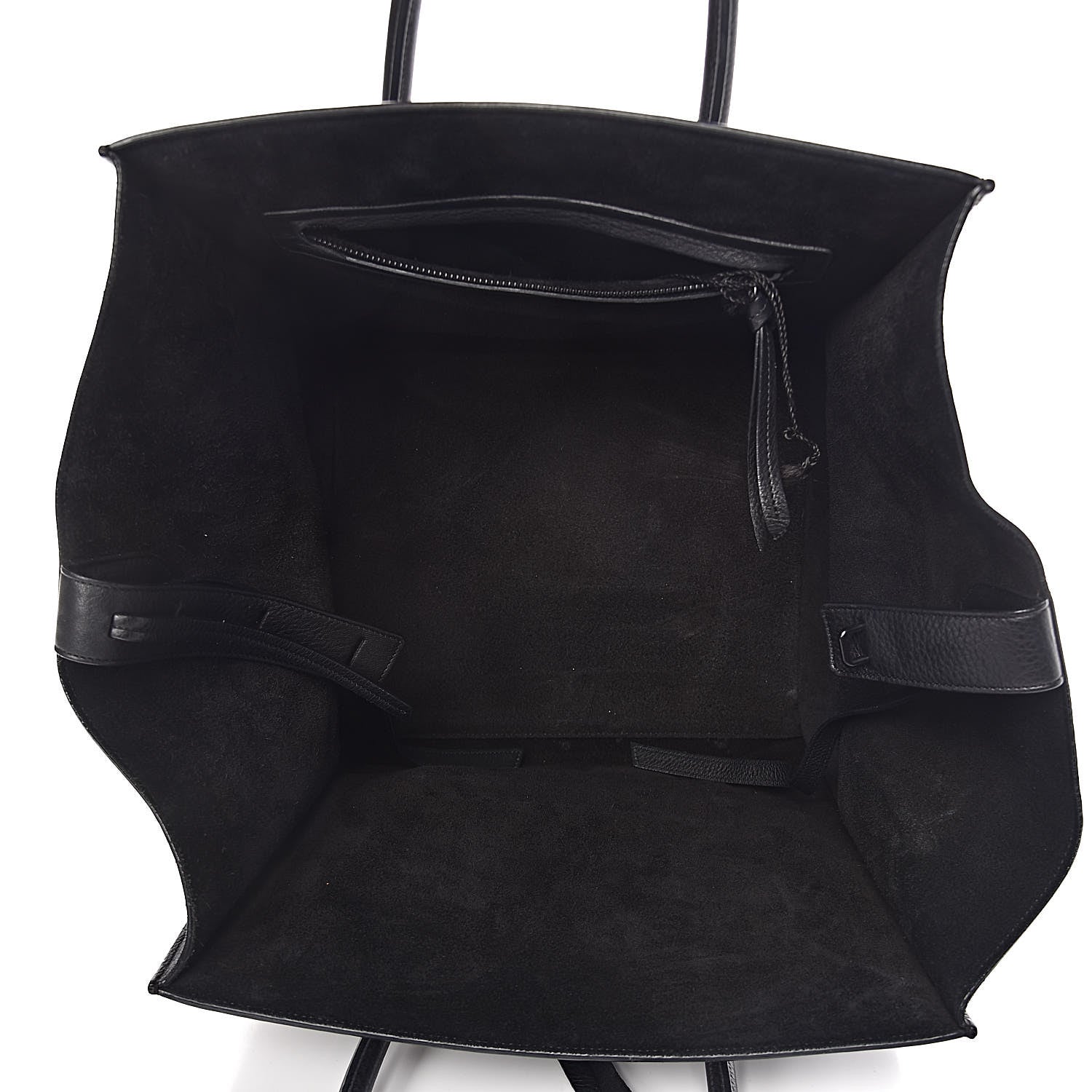Celine Supple Calfskin Medium Phantom Luggage Black 5 of 16