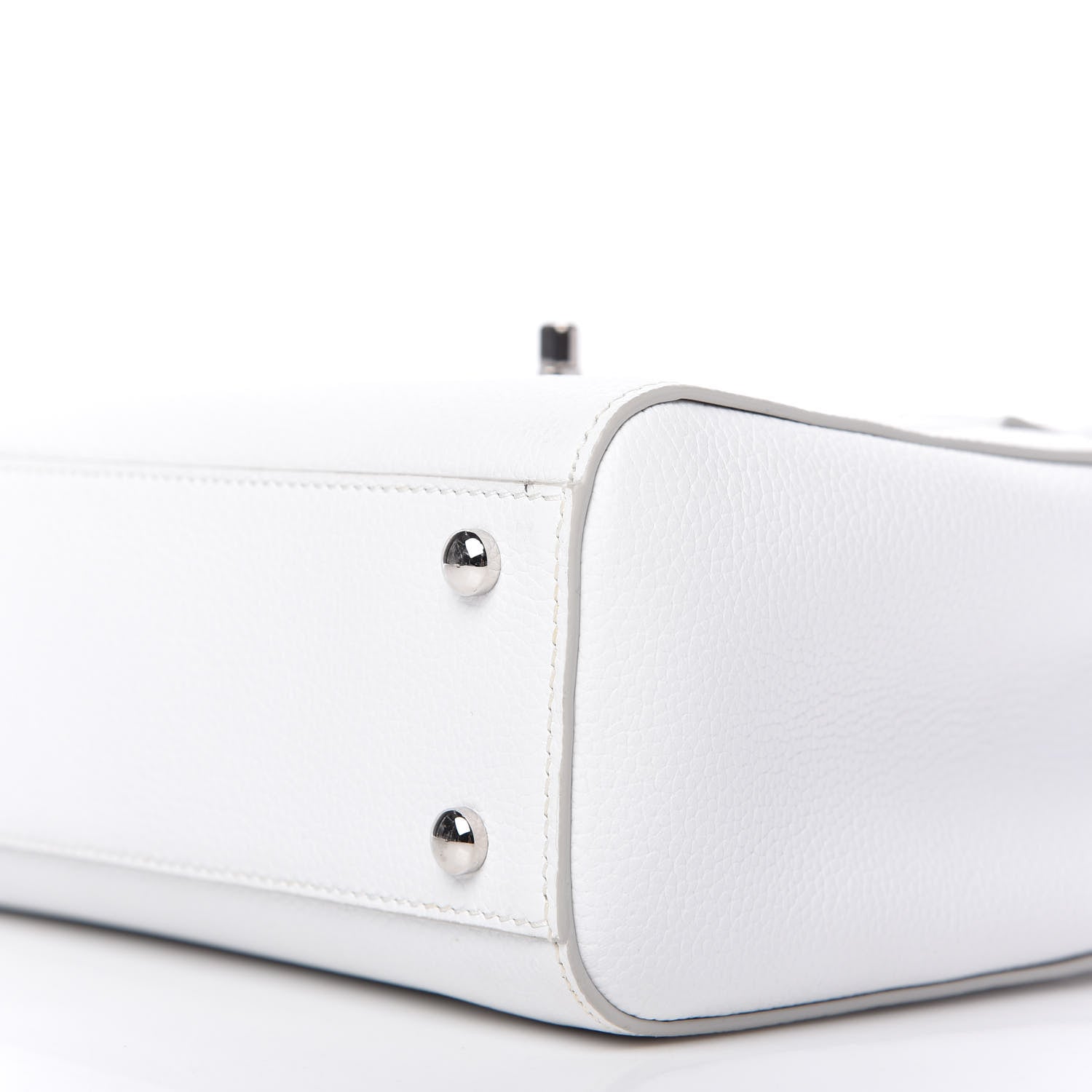 Chanel Grained Calfskin Mini Neo Executive Shopper Tote White 7 of 10